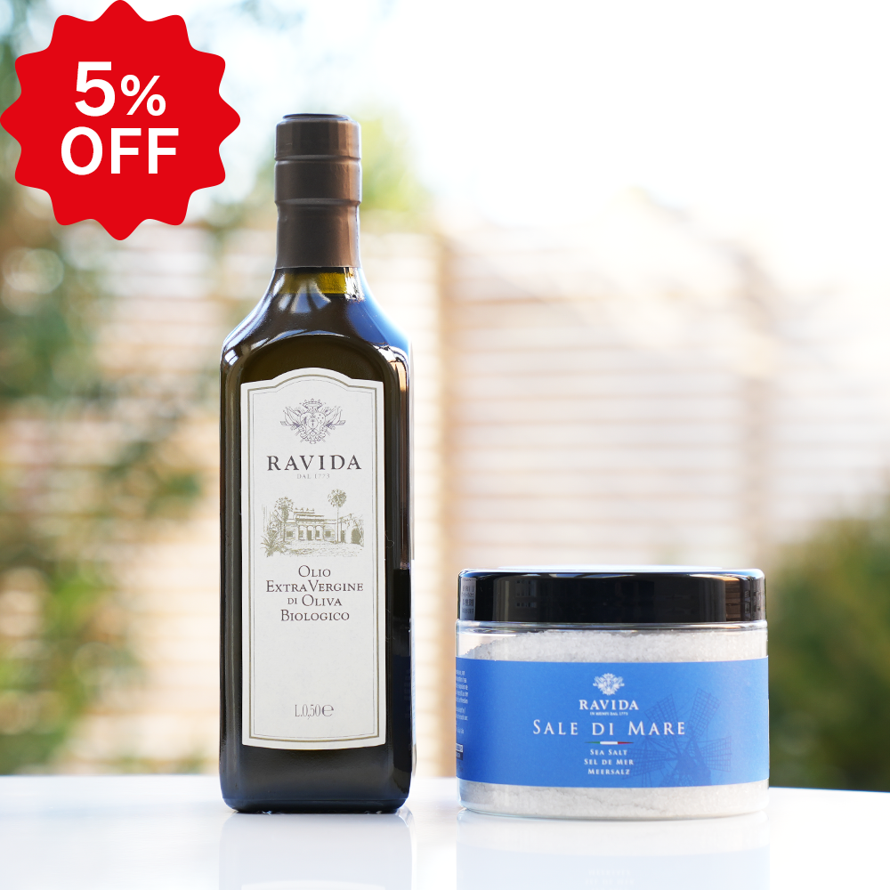 ラヴィダスターターキット 天日海塩&EXVオリーブオイル