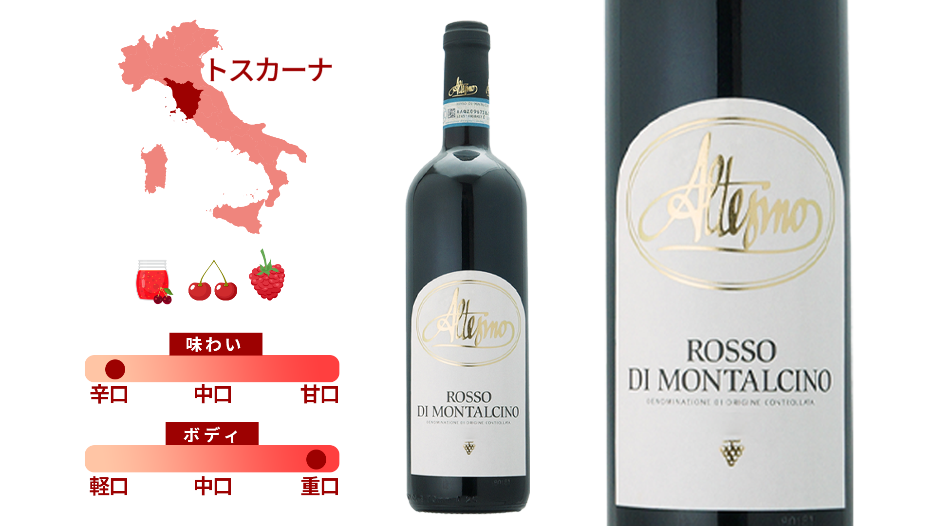 「アルテジーノ」の世界をたっぷり味わう厳選赤ワイン4本セット