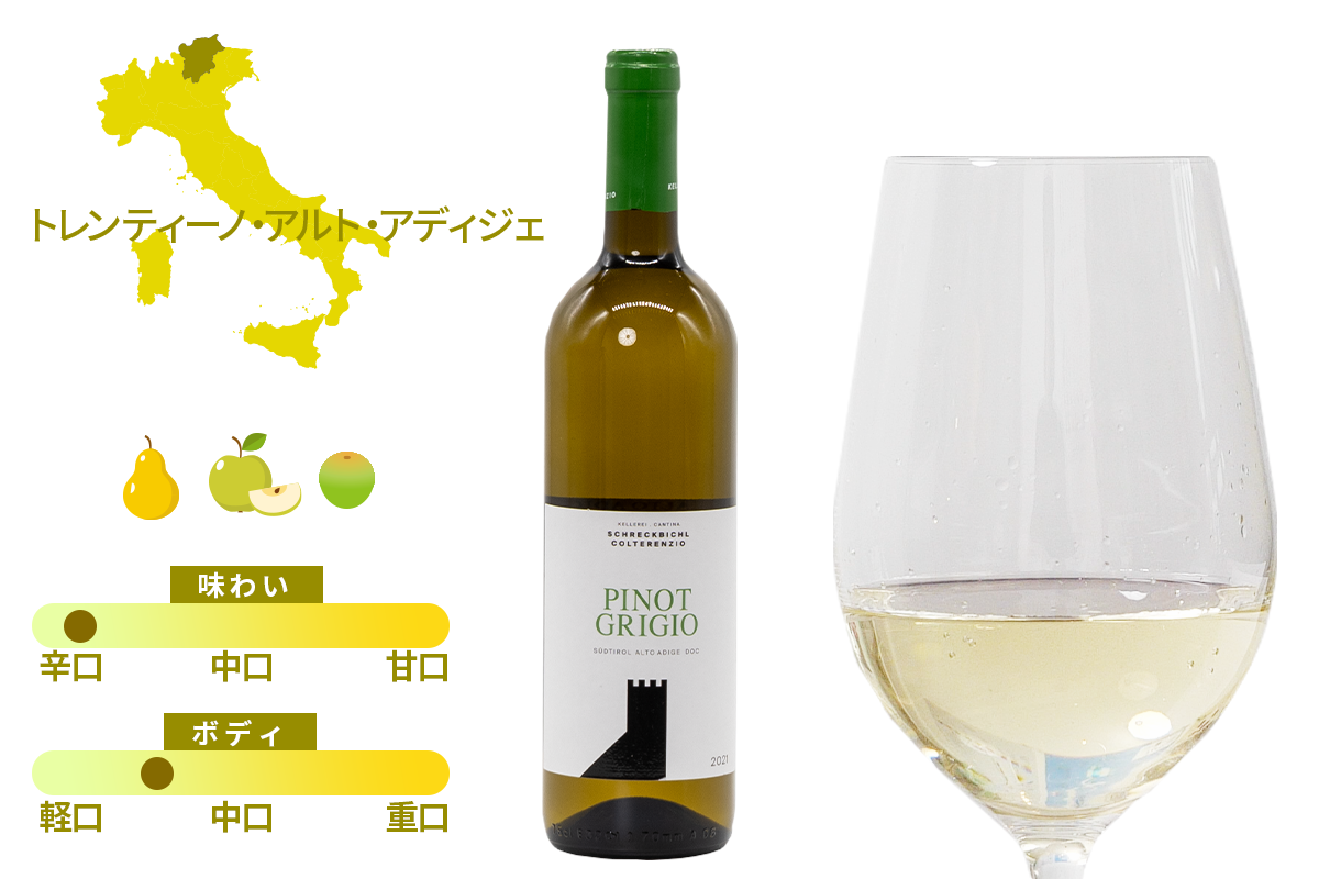 コルテレンツィオ / ピノグリージョ アルトアディジェ