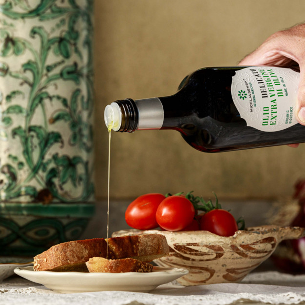 ミチェリ&センザット 有機EXVオリーブオイル / DELICATO（デリカート）